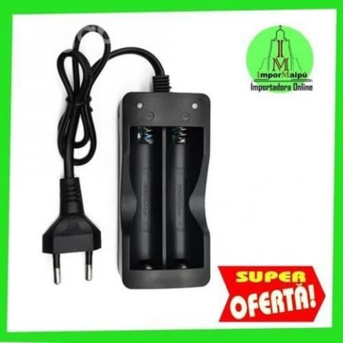 Cargador Baterías Recargables Litio 18650 Enchufe