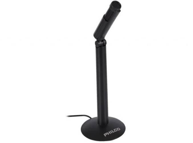 Micrófono philco multimedia con entrada plug - mic