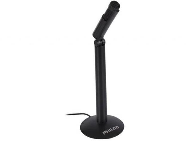 Micrófono philco multimedia con entrada plug - mic