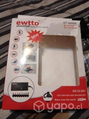 Cargador universal para notebooks