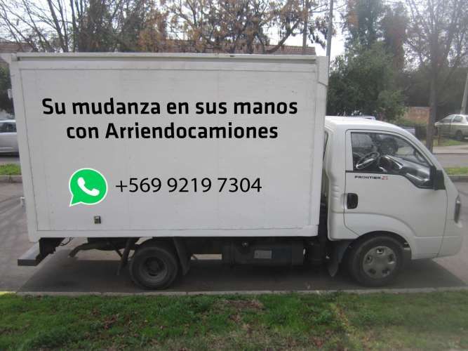 Arriendo de camión 3/4 para Mudanzas por día