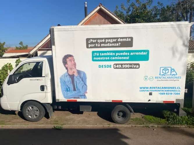 Arriendo de camión 3/4 para Mudanzas por día