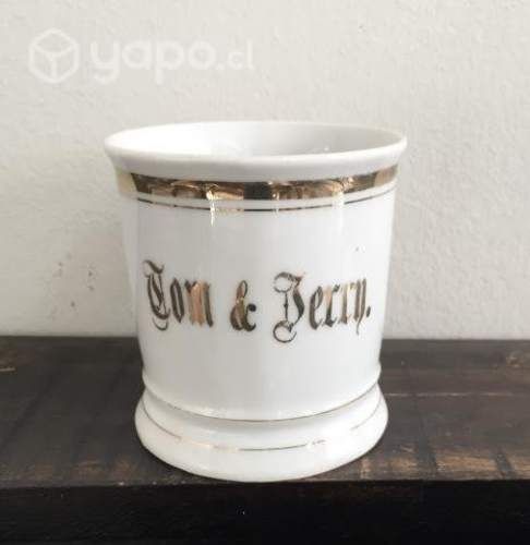 Taza de café. Porcelana checa,Tom & Jerry. Vintage