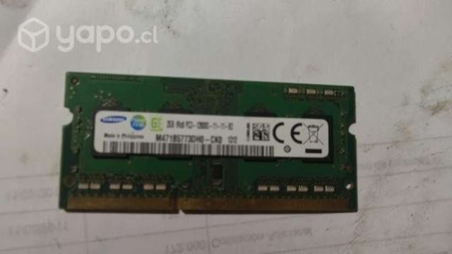 Memoria ram notebook