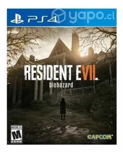 Juego PS4 Resident Evil VII, casi nuevo