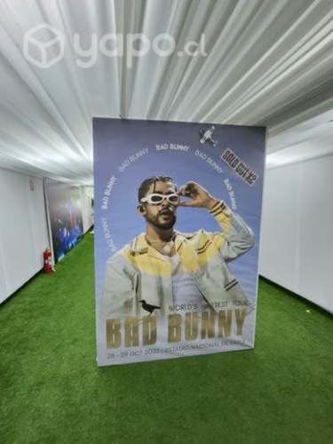 Gráficas bad bunny originales