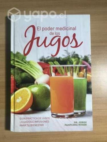 Libros roger pamplona poder medicinal de jugos etc