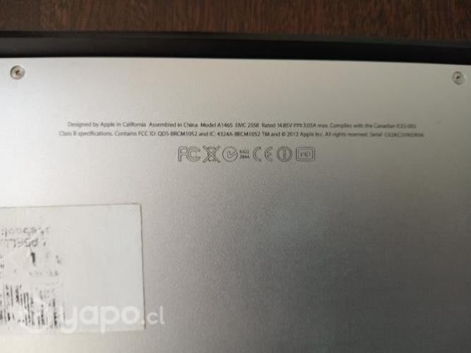 MacBook Air como nuevo y formateado
