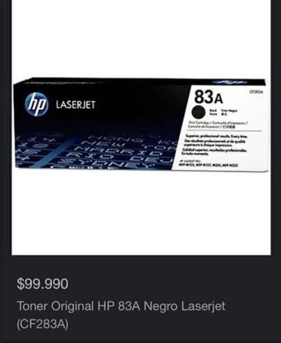 Cartucho de impresora CF283A