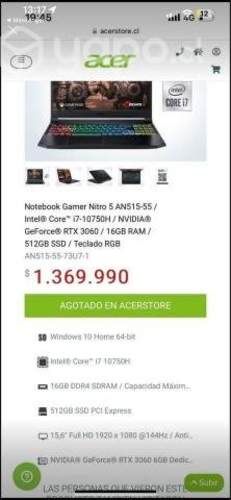 Acer Nitro 5 AN515-55 RTX 3060 6GB 144Hz