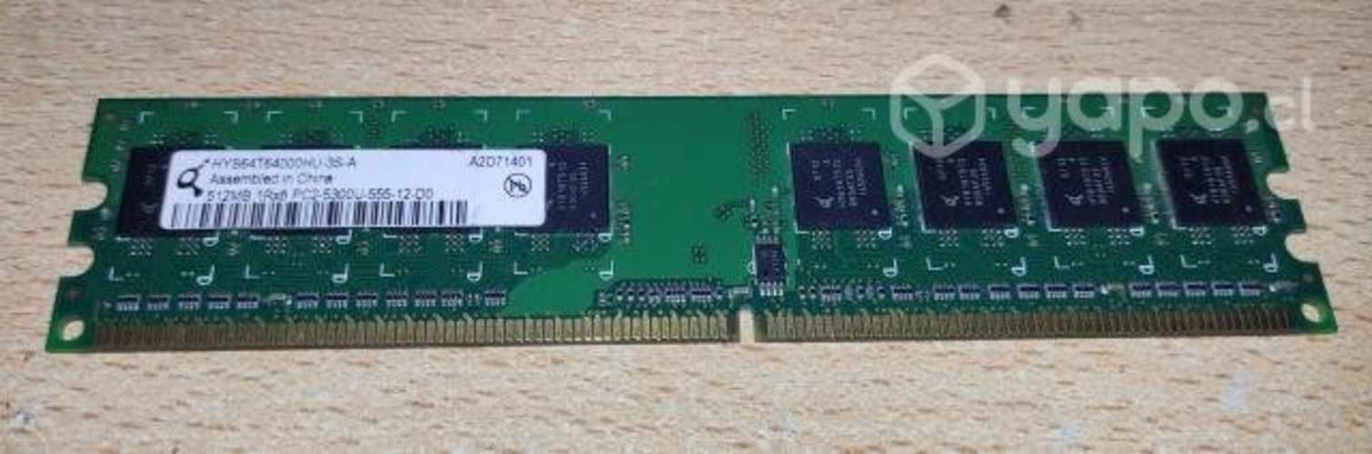 Memoria Ram PC DDR2 512MB