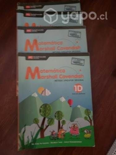 Libros matemáticas primero básico