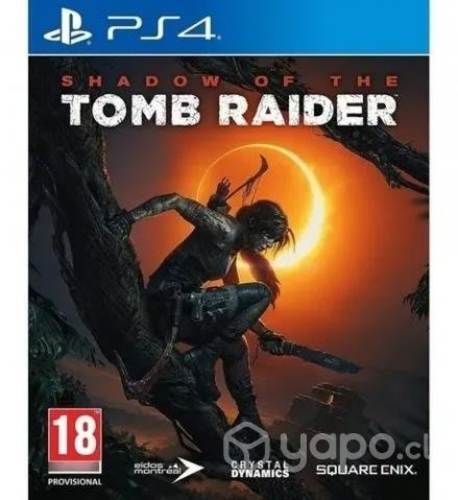 Juego PS4 Shadow of the Tomb Raider, casi nuevo