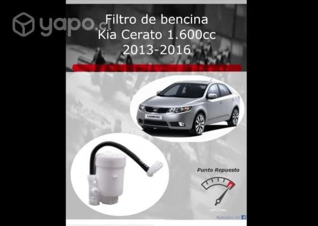 Bomba de bencina Kia Cerato 2013 al 2016