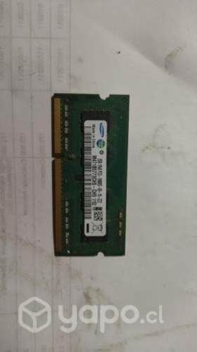 Memoria ram notebook 2Gb pc3