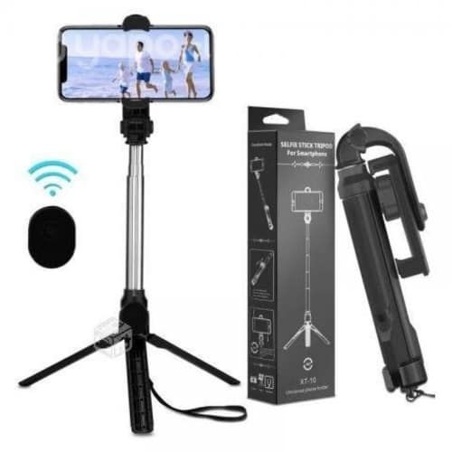 Bastón Selfie Monopod Trípode con Bluetooth XT-10