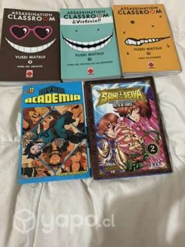 Mangas originales BHA, assasination classroom, SS