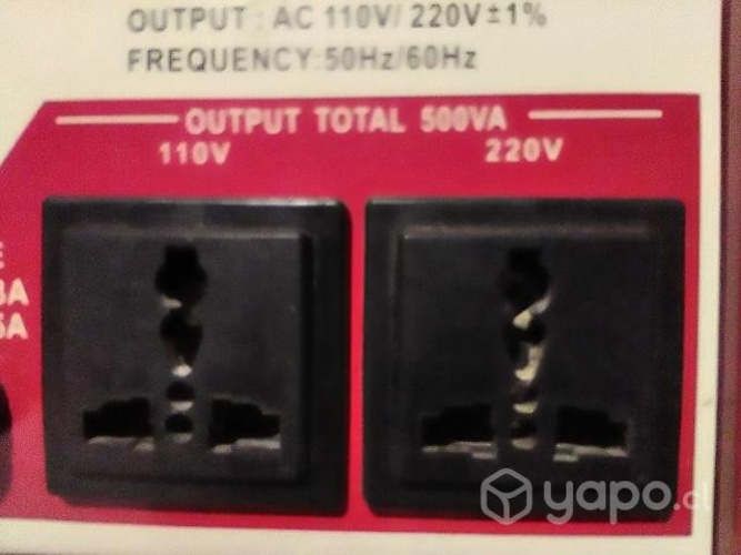 Estabilizador de voltaje - svc 500 va