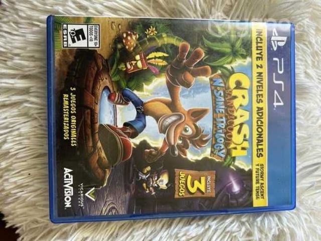 Juego de play Crash ps4