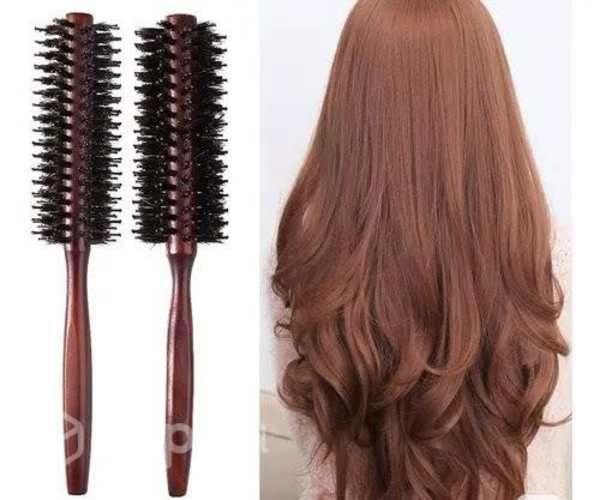 Set 2 Cepillo Peine Cabello Pelo Con Cerdas Natura