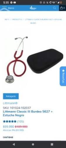 Fonendoscopio littmann classic lll