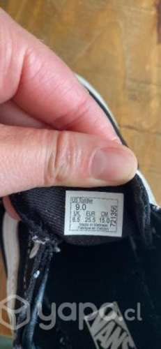 Zapatillas vans niña talla 25.5