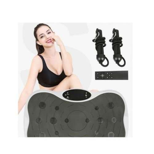 Plataforma Vibratoria Fitness Mariposa Y Bandas