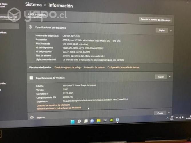 Notebook ACER NITRO 5