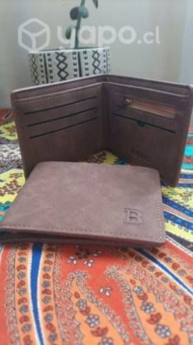 Billeteras de hombre .color café.producto nuevo