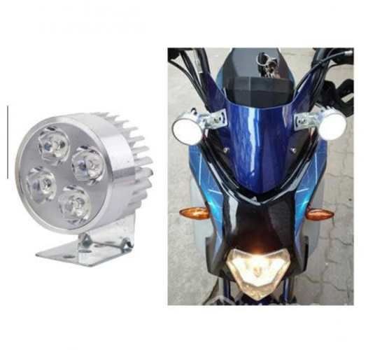 Neblinero Redondo de 4 LED 9 Watt Para Moto Auto