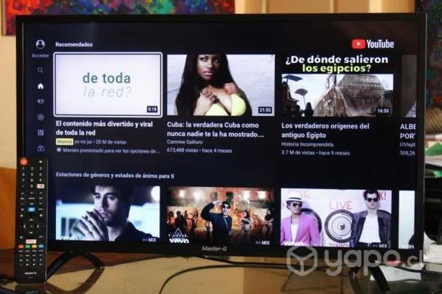 Smart Tv LED Master-G 32" Full HD usado