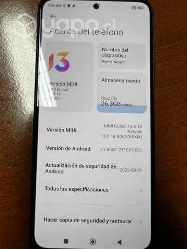 Xiaomi Redmi Note 11