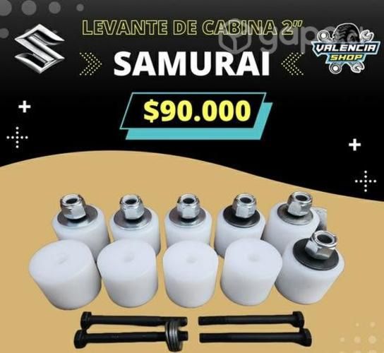 Levante de cabina 2 pulgadas suzuki samurai