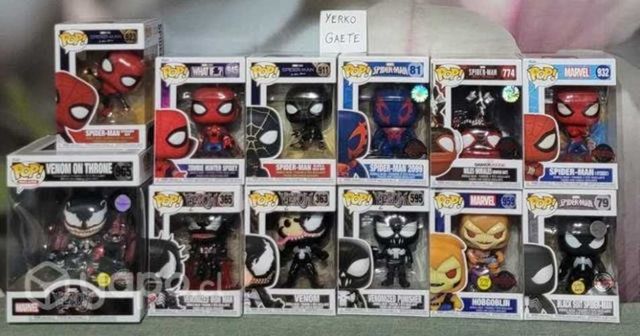 Funko Spiderman y Venom