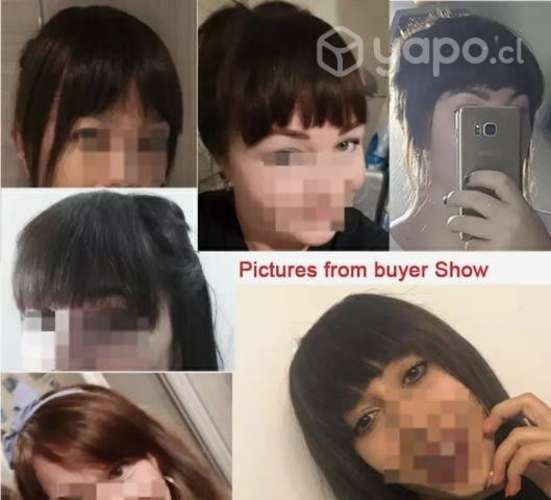 Chasquilla flequillo natural