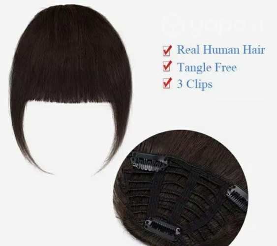 Chasquilla flequillo natural