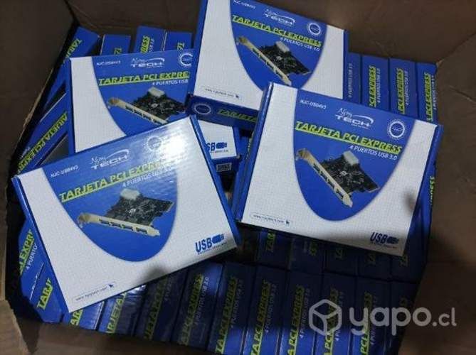 Tarjeta pci express 4 puertos usb 3.0
