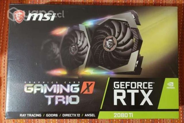 Tarjeta Grafica 2080ti Msi Gaming X Trio