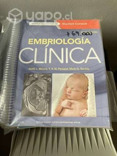 Libro Embriología Clínica 10 Edición NUEVO