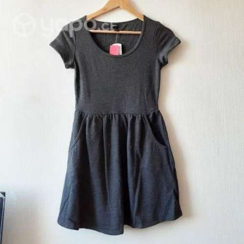 Vestido gris Forever 21 XS NUEVO