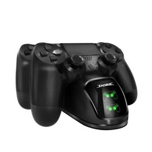 Cargador Doble Gamepad Pro Mandos Control Ps4