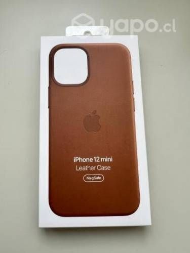 IPhone 12 mini funda de cuero, marca apple