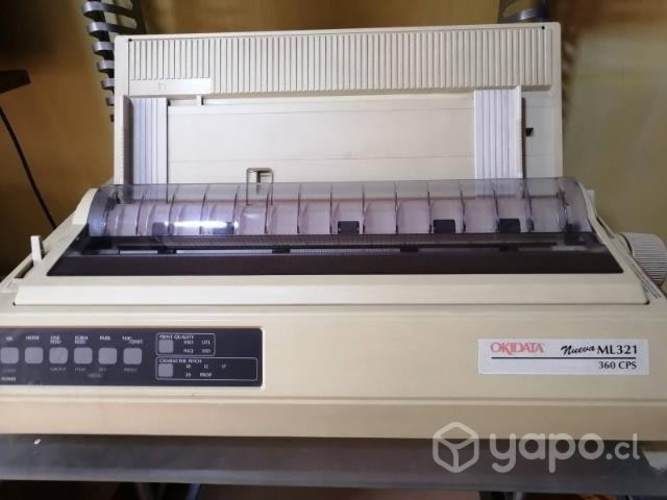 Impresora oxidada ML 321 Punto nueva sin uso