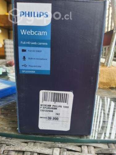 Webcam Philips 1080p