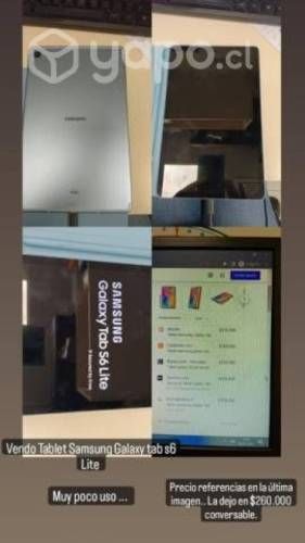 Tablet Samsung Galaxy S5 Lite WiFi.