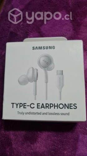 Audífonos tipo c Samsung con cable