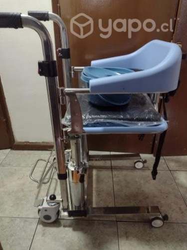 Silla de ruedas elevadora con pedal