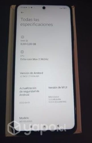 Makinon 256g 11ram snapdragon nuevo