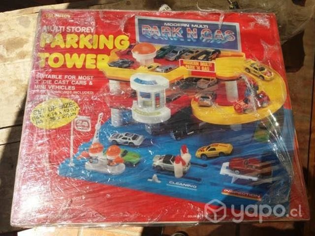 Garage y autolavado autitos de los 80s