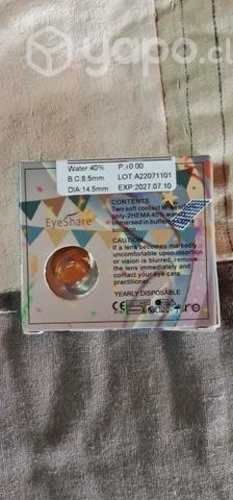 Lentes de contacto nuevos